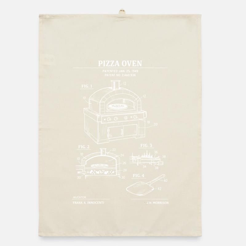 Plan de brevet pour four à pizza Torchon bio