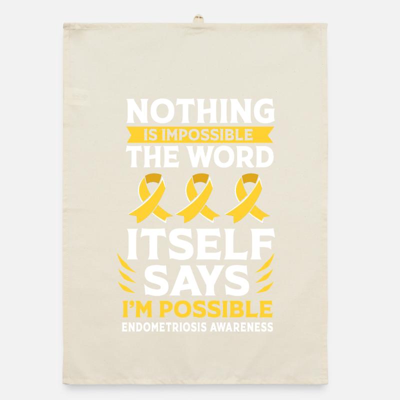 Endo Endometriose Organic Geschirrtuch