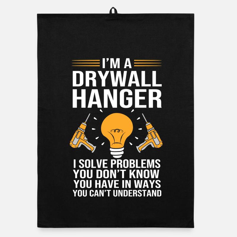 Construction site drywall assembly fitter Organic dish towel