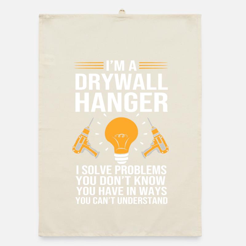 Construction site drywall assembly fitter Organic dish towel