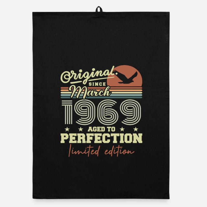 Anniversaire Mars 1969 Torchon bio