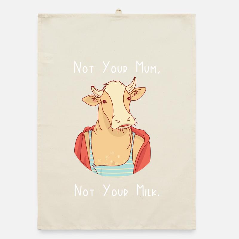 Pas ta mère, pas ton lait Torchon bio