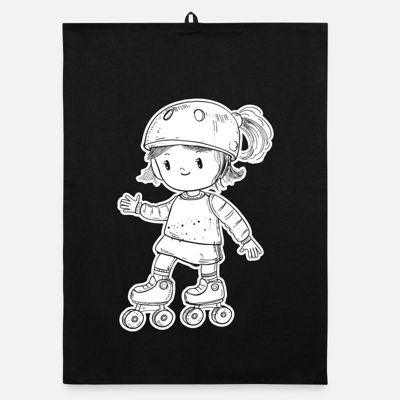 Patineur à roulettes Torchon bio