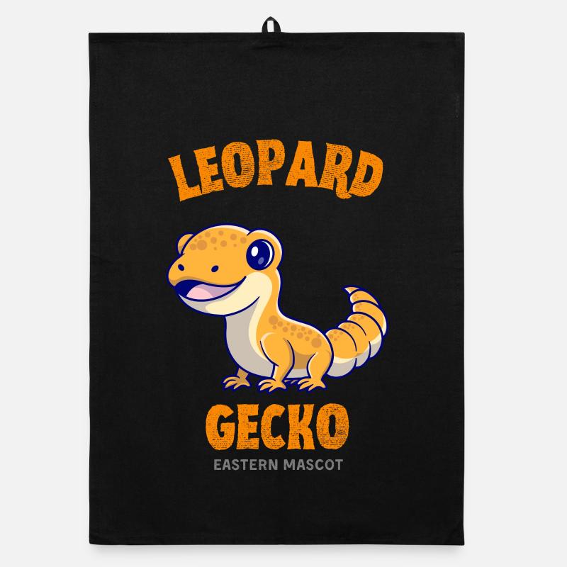 leopard gecko reptile pet small lizard Organic dish towel
