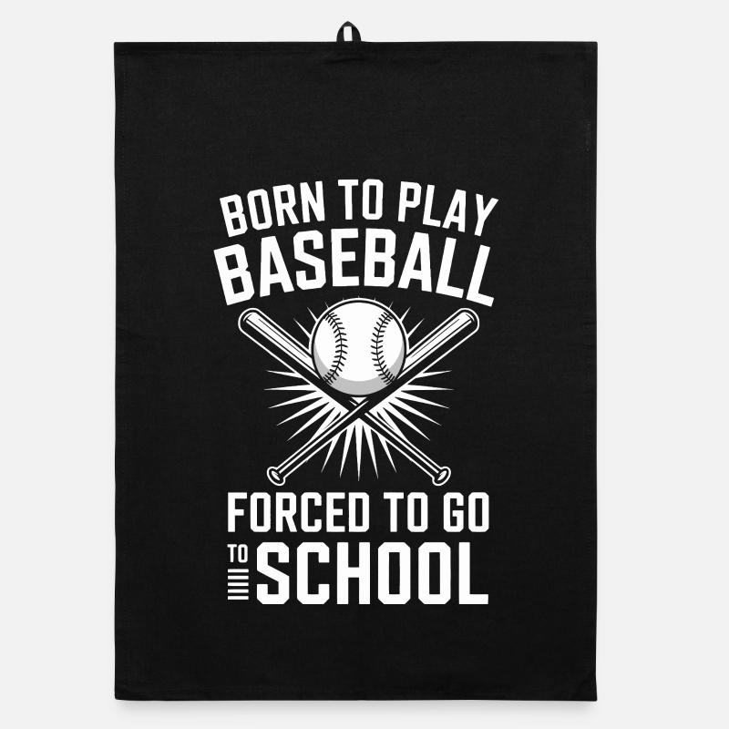 Baseball und Motivationsdesign in der Schule Organic Geschirrtuch