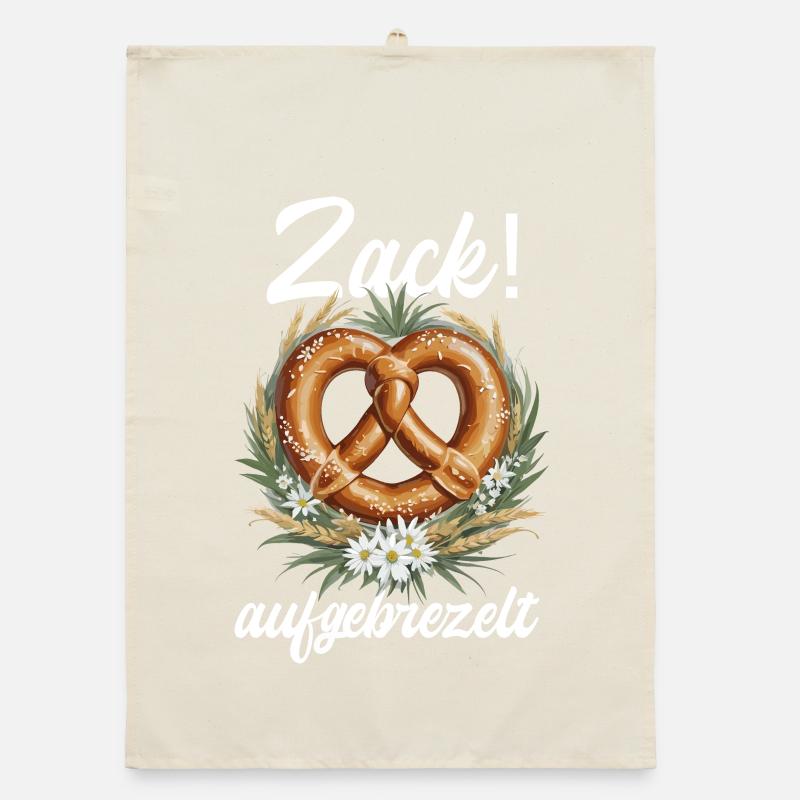 Bretzel traditionnel Zack Dressed Up Dirndl Torchon bio