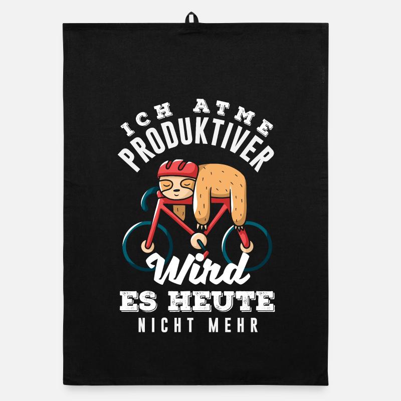 I'm breathing – it doesn't get any more productive today Organic dish towel