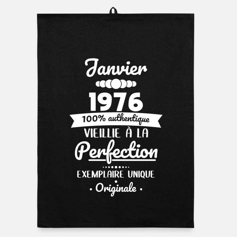 50th Anniversary - January 1976 Original Organic dish towel