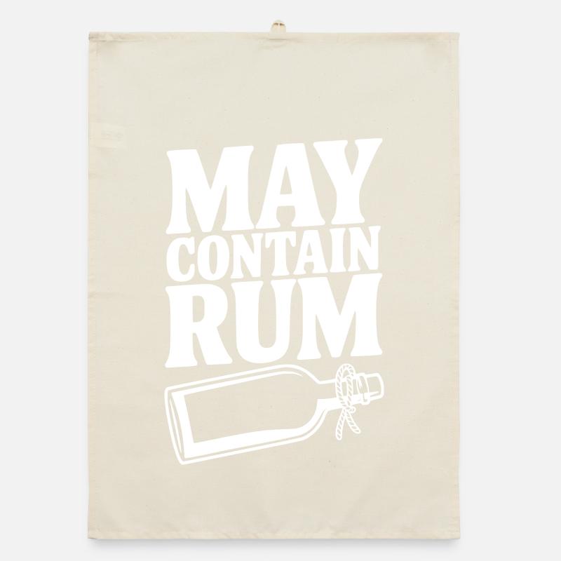 May Contain Rum Organic dish towel
