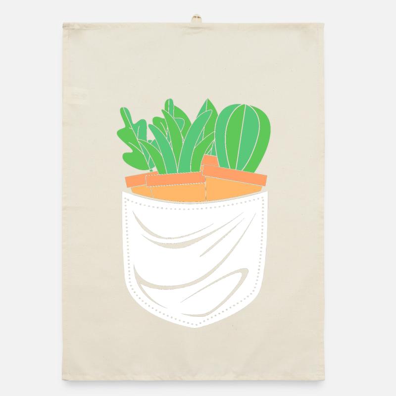 Cacti Plant Cactus Organic dish towel