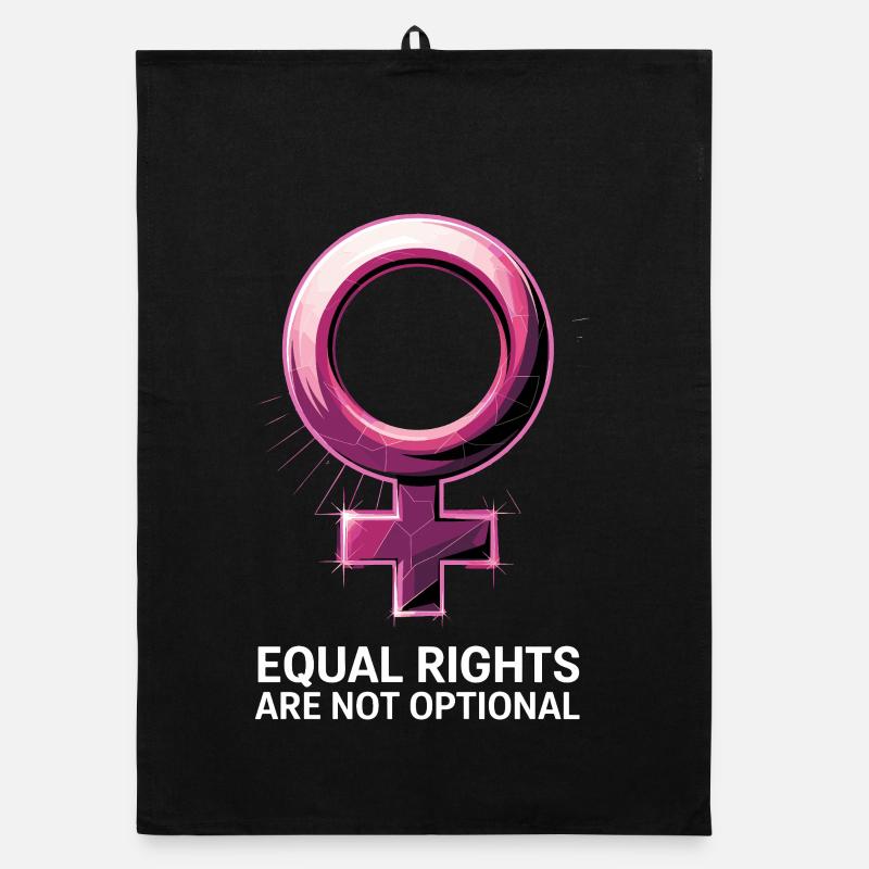  Equal Rights Are Not Optional Feminismus Organic Geschirrtuch