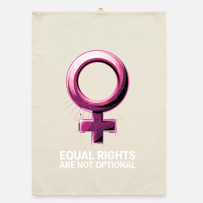  Equal Rights Are Not Optional Feminismus Organic Geschirrtuch