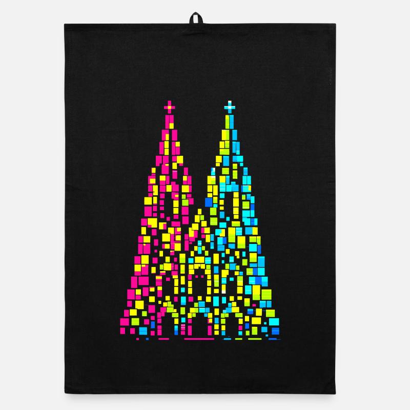 Cathédrale de Cologne, Carnaval, Carnaval, Confettis Torchon bio