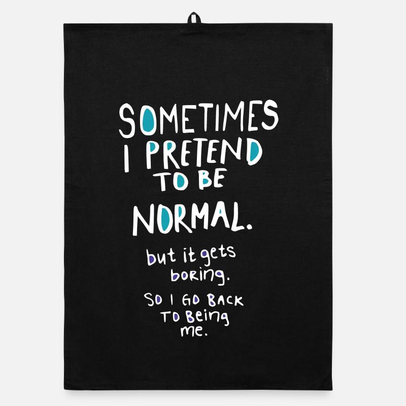 Pretend to be normal Organic dish towel