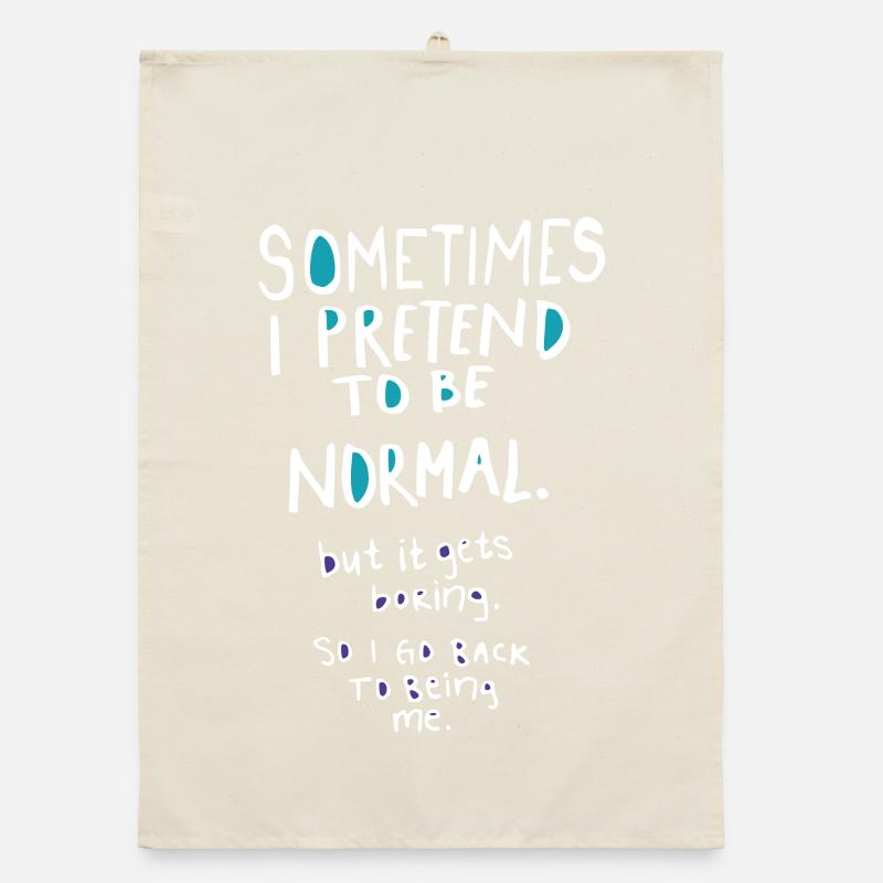 Fais semblant d’être normal Torchon bio