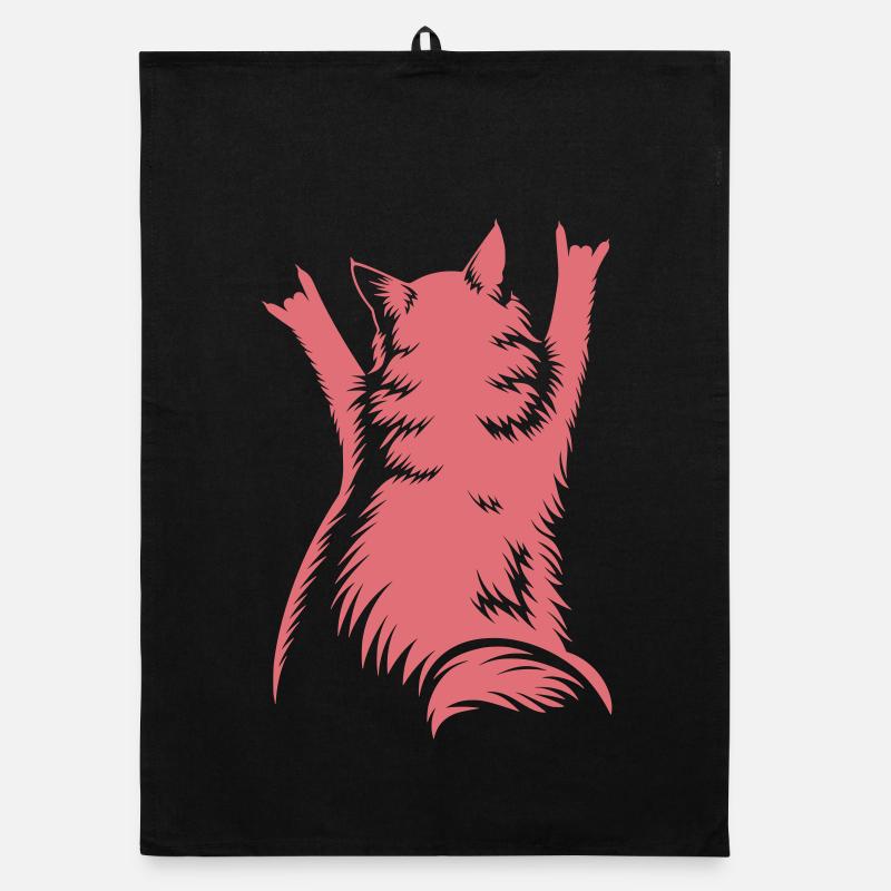 Vue arrière du Chat de Roche – Cornes de Diable Torchon bio