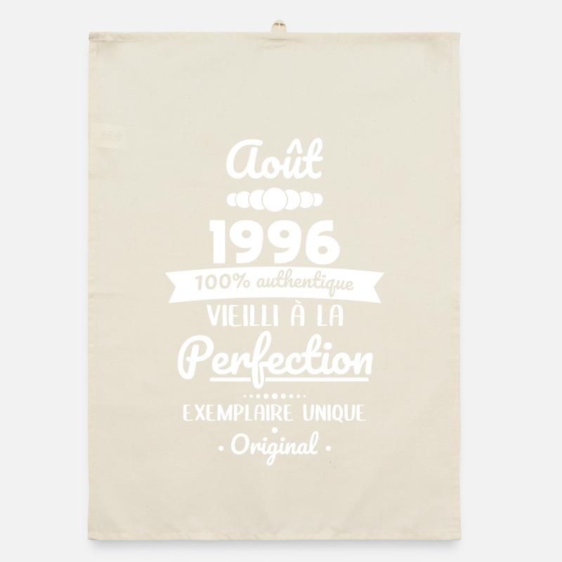 Anniversaire 30 ans - Août 1996 Original Torchon bio
