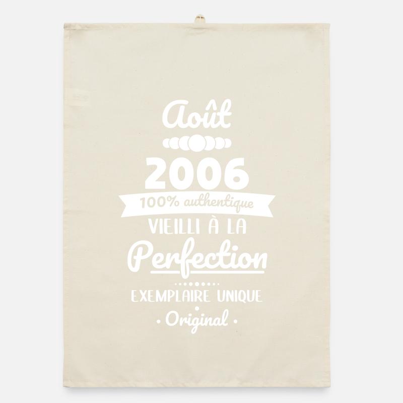 20th Anniversary - August 2006 Original Organic dish towel