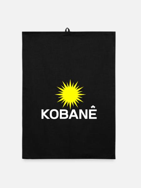 Koabne - Torchon bio - noir - Devant