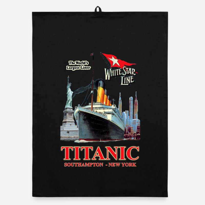 TITANIC CREATION Louis RUNEMBERG © Adagp Organic dish towel