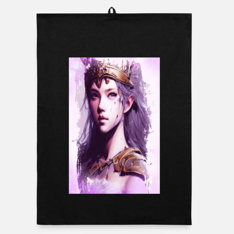 Valkyrie Amazon Warrior Fine Art Affiche Torchon bio