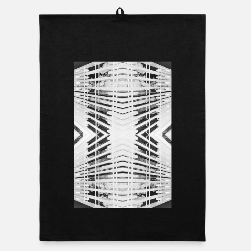 Abstract Wood V.2 Organic dish towel