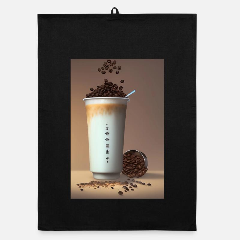 Café, grains de café Torchon bio