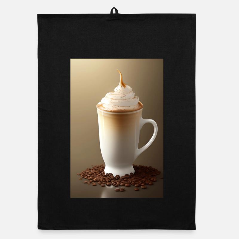 Café, grains de café Torchon bio