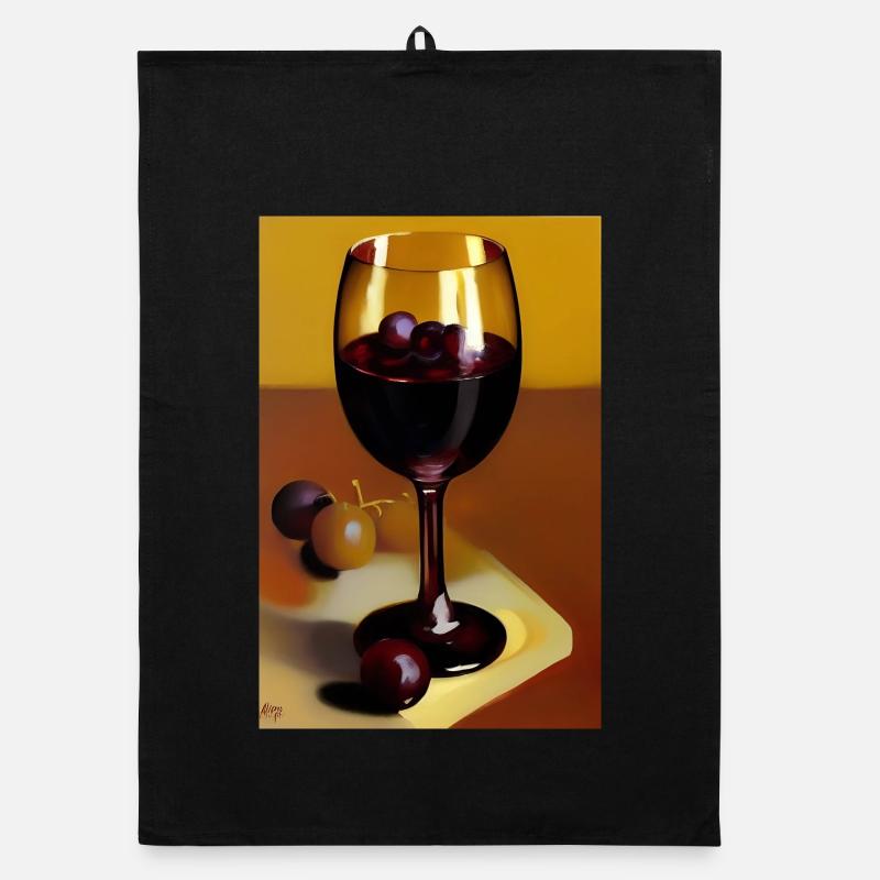 Wine drinkers Organic dish towel