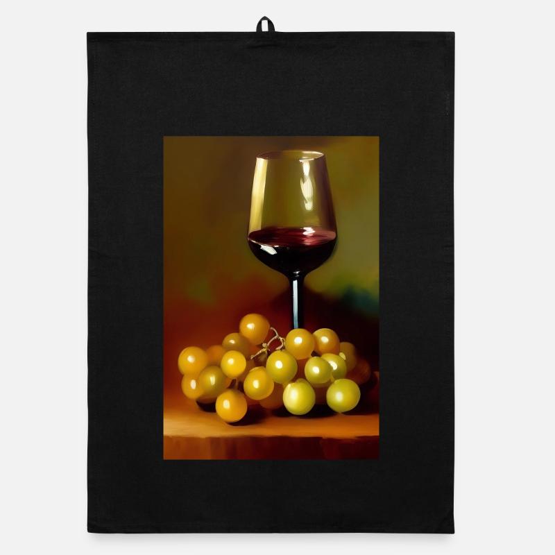 Wine drinkers Organic dish towel