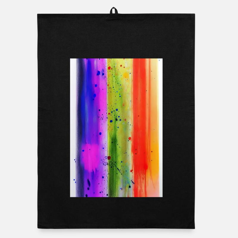 Éclaboussures de peinture Torchon bio