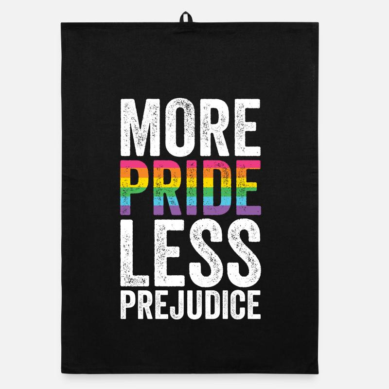 Mois de la fierté LGBT - Plus de fierté, moins de préjugés Torchon bio