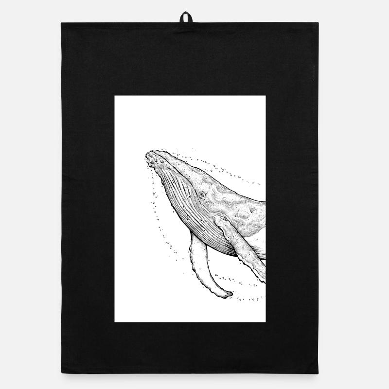 Baleine à bosse A Torchon bio