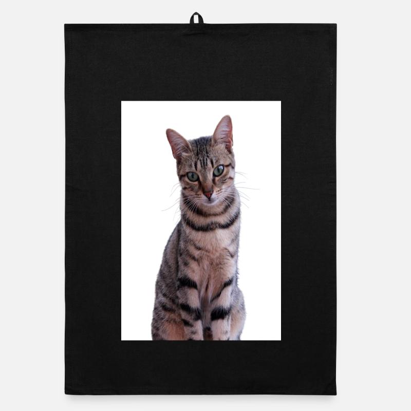 Cat Cats Kitten Tiger Cat Organic dish towel