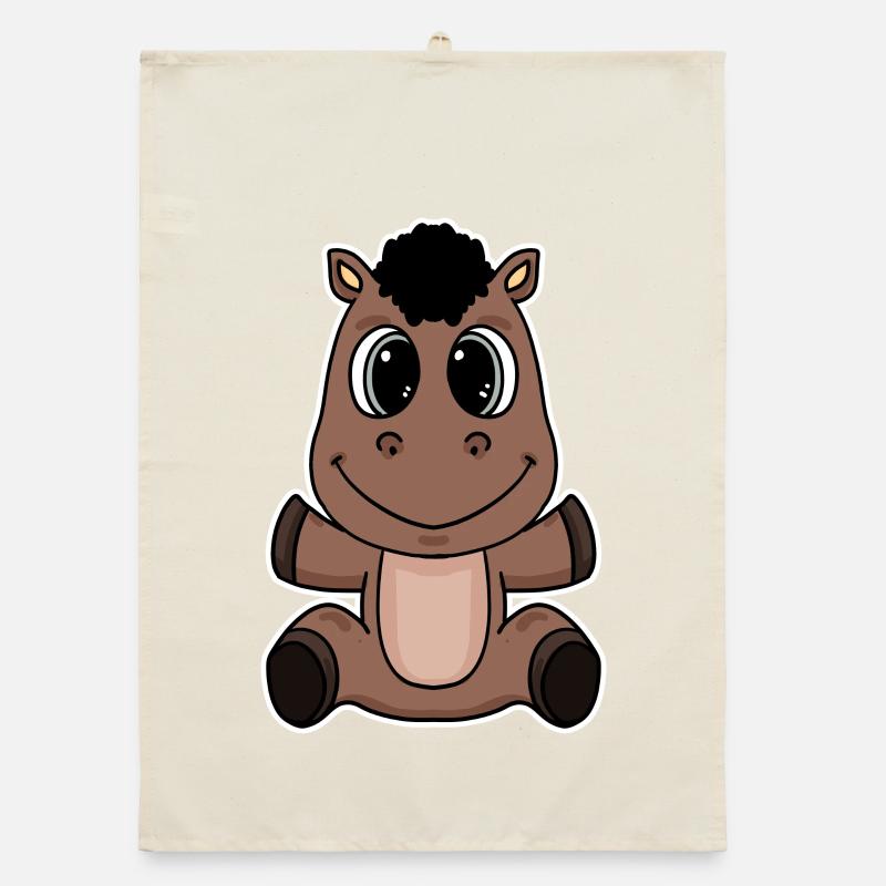 Horse Organic dish towel