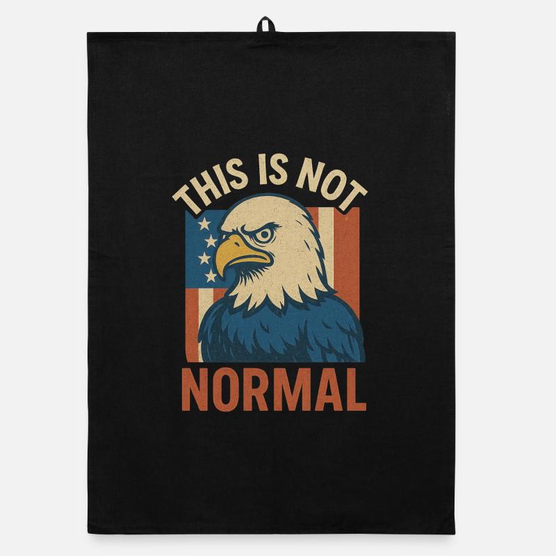 Kein normaler Patriot Eagle Organic Geschirrtuch