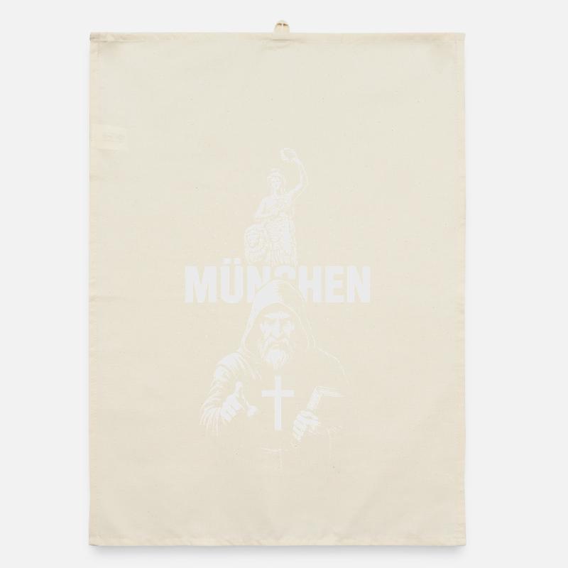 Mönch von München Organic Geschirrtuch