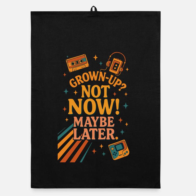 Citation de l’étape de croissance du jeu rétro Torchon bio