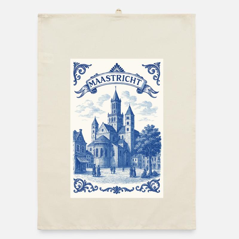Saint Servatius Basilica Maastricht Organic dish towel