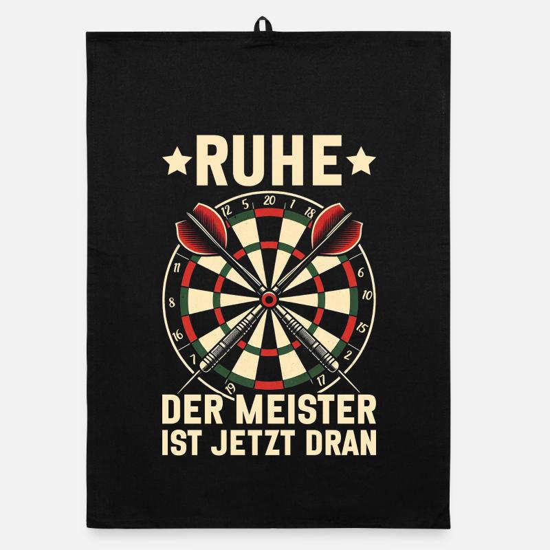 Darts Dart Dartboard Dartboard Dart Player Organic dish towel