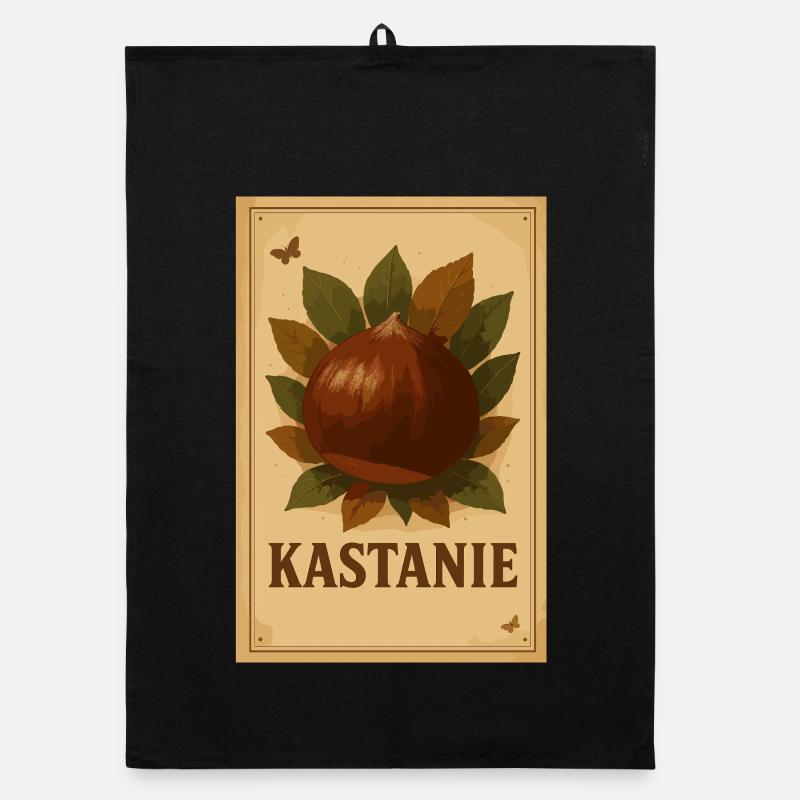 Vintage Chestnut Organic dish towel