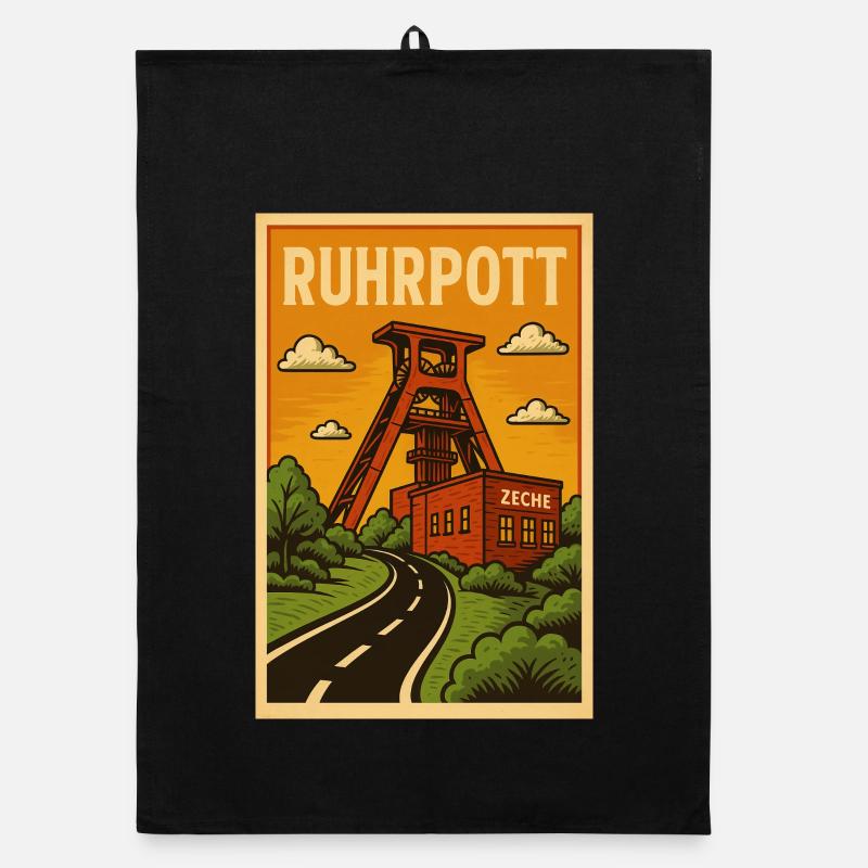 Ruhrpott Organic Geschirrtuch