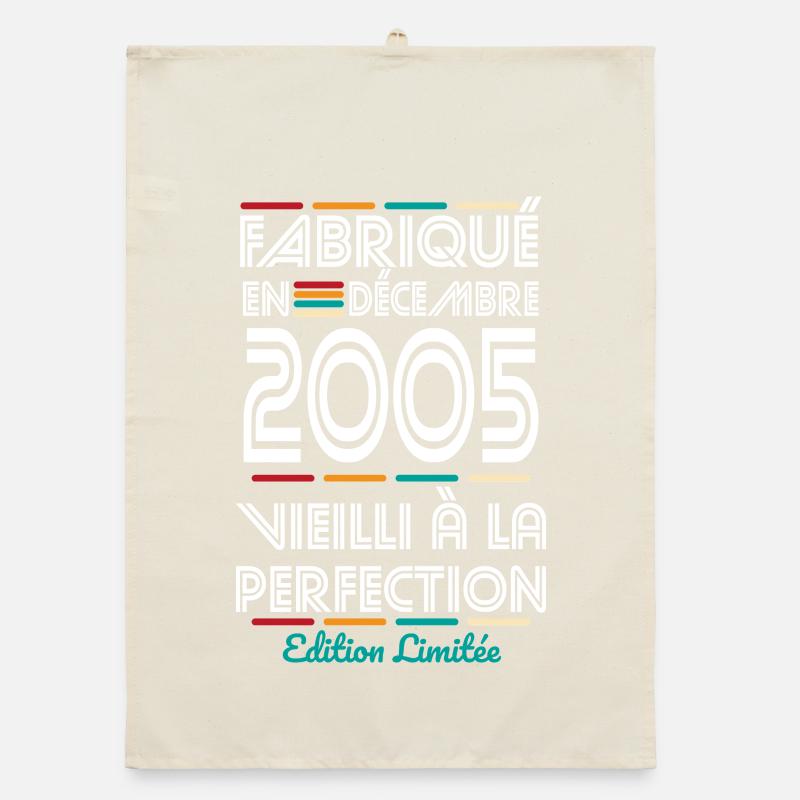 20 Year Anniversary - Made in December 2005 Organic dish towel