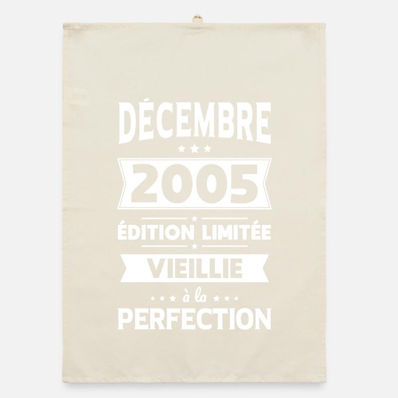 20. Jahrestag - Dezember 2005 Perfektion Organic Geschirrtuch