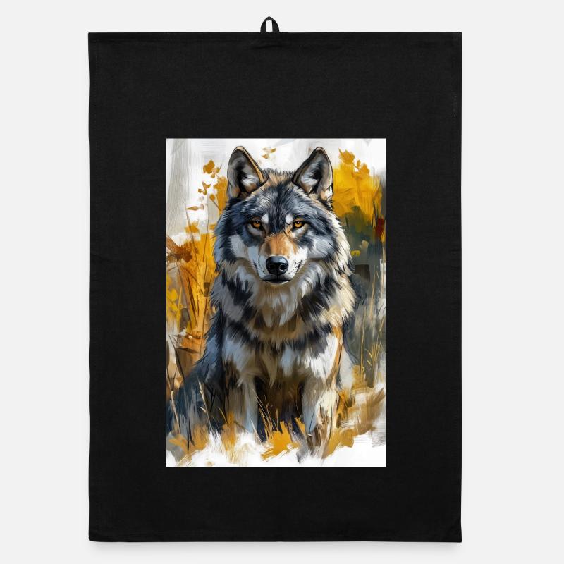 Illustration of a wolf Torchon bio