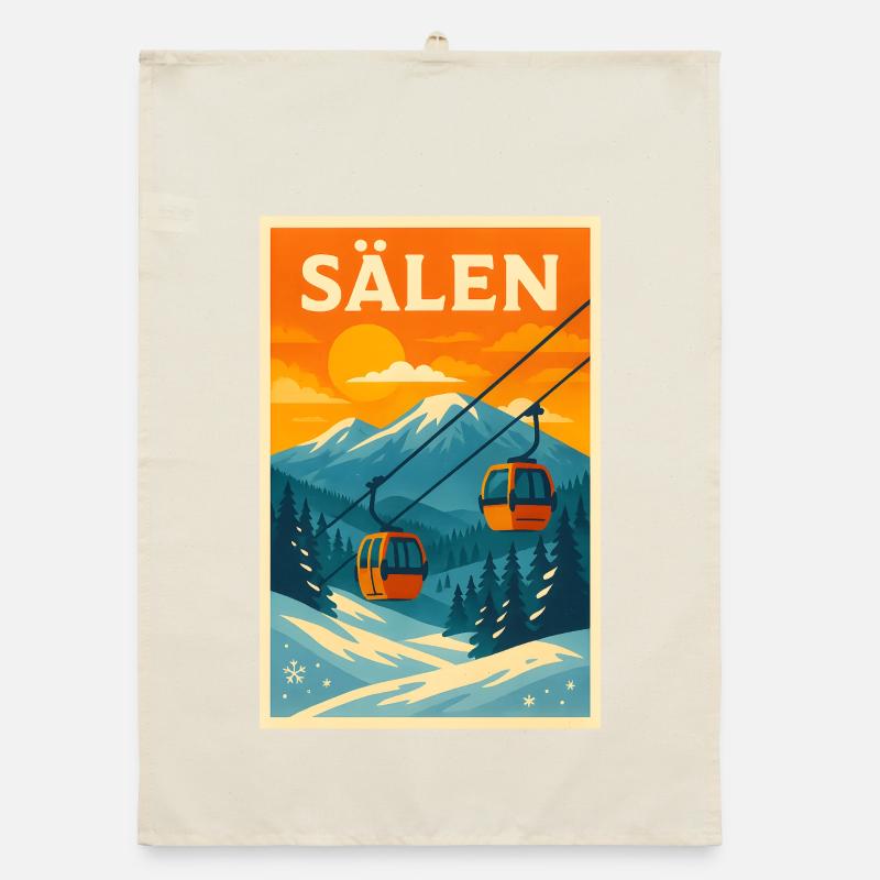 Funiculaire Sälen Sunset Torchon bio