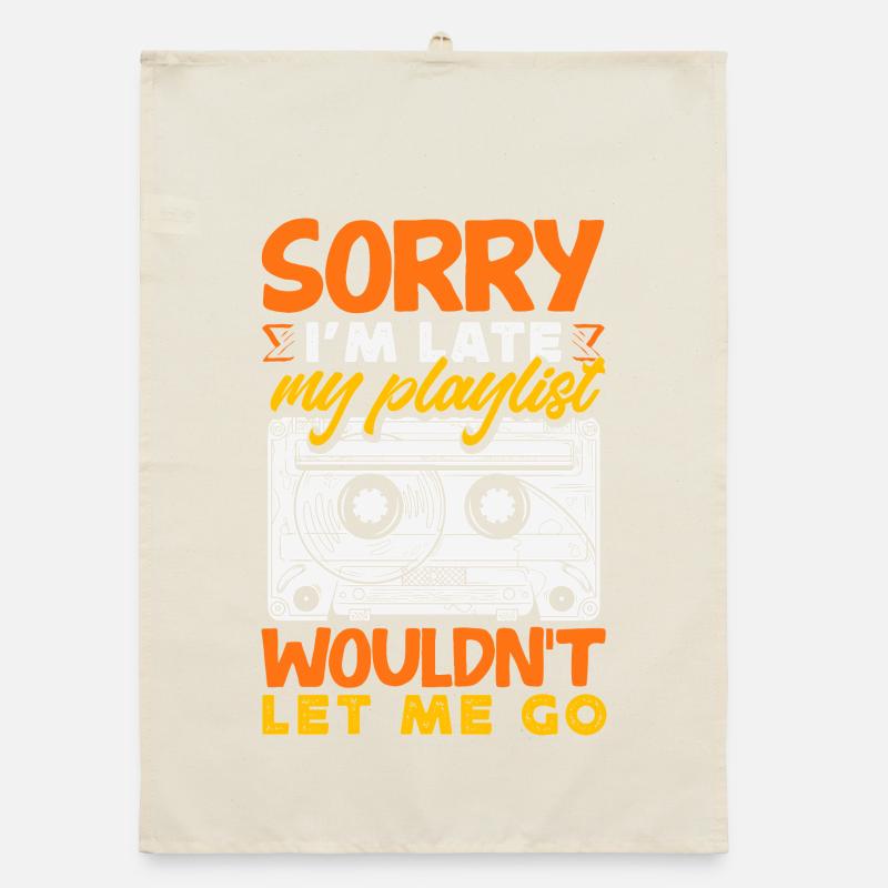 Sorry I'm late. Organic dish towel