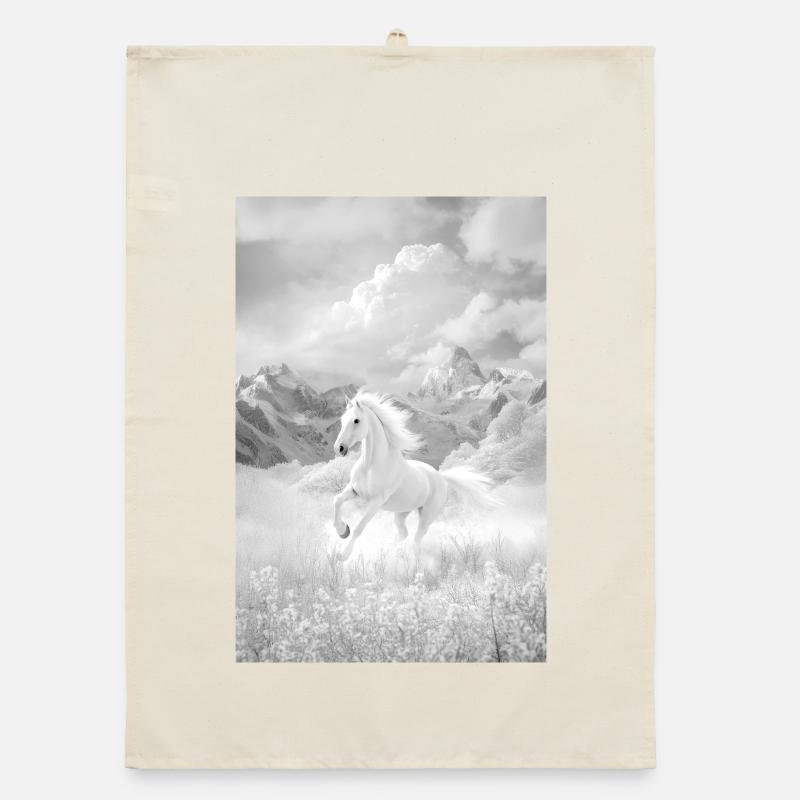 Pferd Organic Geschirrtuch