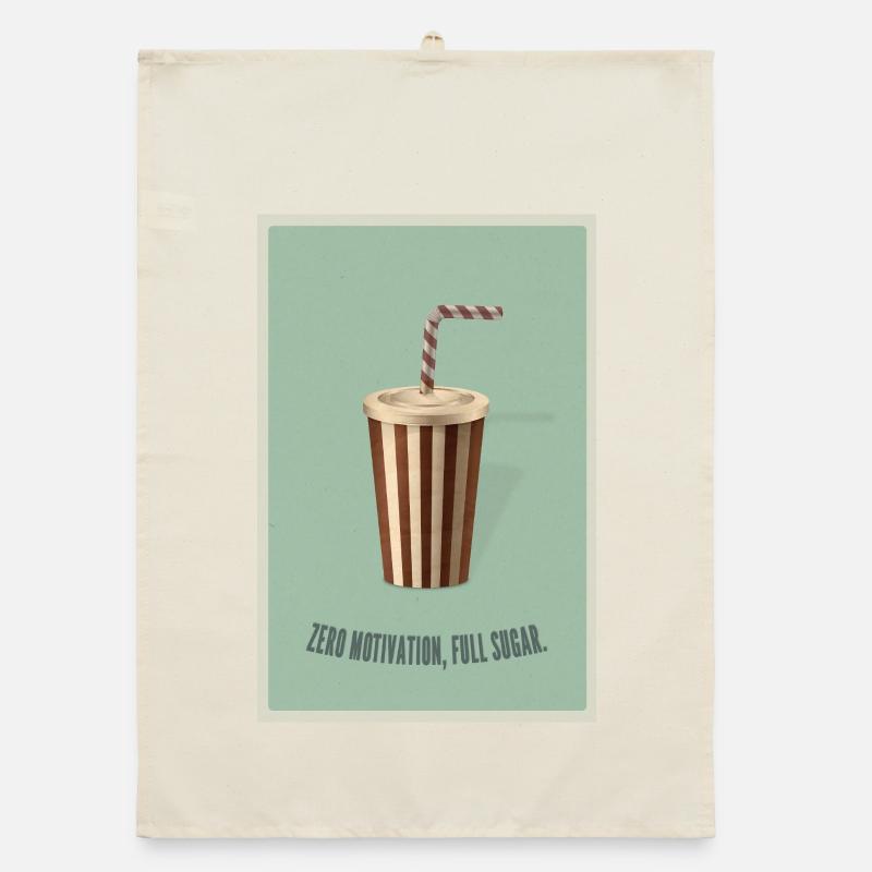 Zero Motivation Full Sugar Organic dish towel