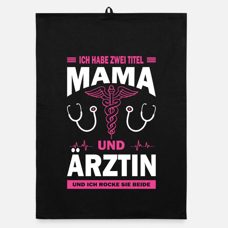 Maman et médecin Torchon bio